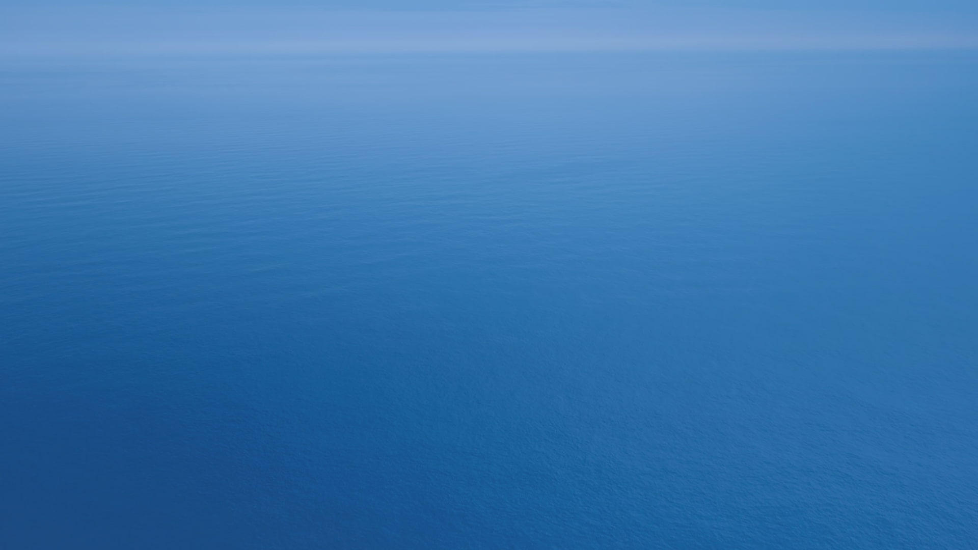 Aguas azules en movimiento